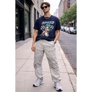 G-Star Raw 3D Straight Tapered Cargo Pants Mens 36 x 29 Light Tan O2